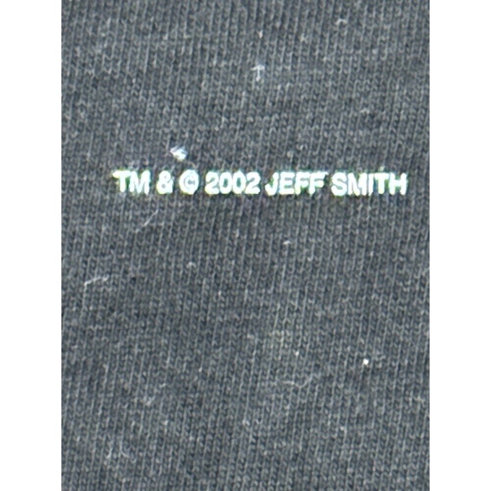 Vintage Bone Jeff Smith Graphic T-shirt XL Black 2002 Graphitti NWOT HTF RARE DS - Picture 3 of 5
